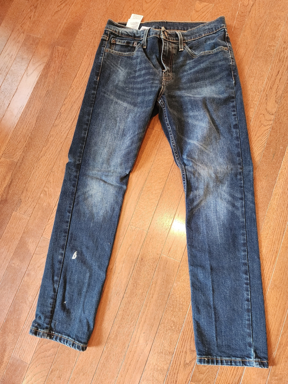 Slim Fit Men's Jeans in Faded Blue
